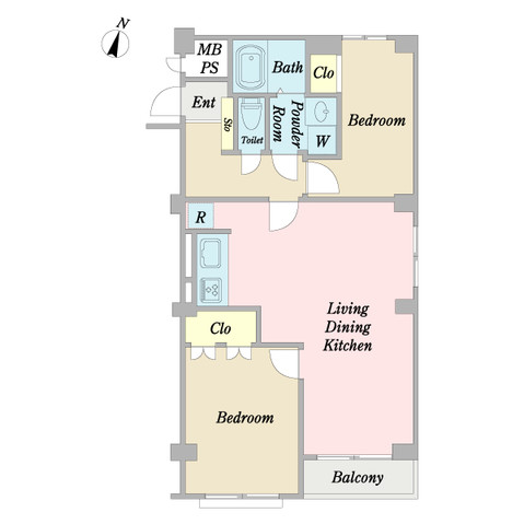 apartment 千葉県市川市行徳駅前２丁目１３－１ ＥＮＤＯ．ＢＬＤＧ３　2Ｆ