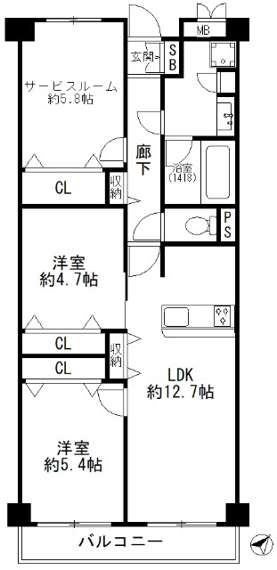 apartment 千葉県市川市行徳駅前２丁目１３－１ ＥＮＤＯ．ＢＬＤＧ３　2Ｆ