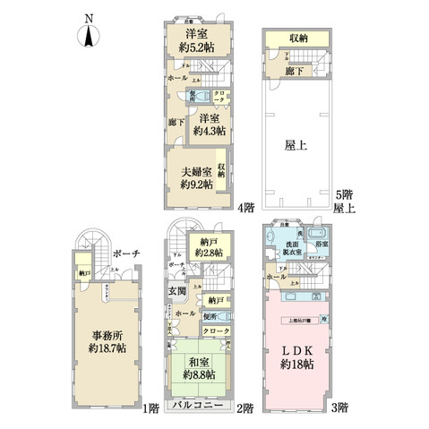 detached 千葉県市川市行徳駅前２丁目１３－１ ＥＮＤＯ．ＢＬＤＧ３　2Ｆ