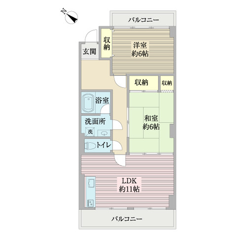 apartment 東京都江戸川区西葛西６丁目１６－４ エスペランス１階