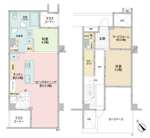apartment 東京都千代田区飯田橋４丁目９番１０号 細谷ビル　4F