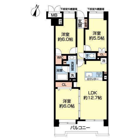 apartment 千葉県柏市柏３丁目6-29 サンライズ吉野１階