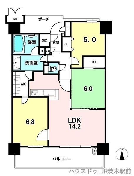 apartment 大阪府茨木市西中条町3-39-3 NKビル1F