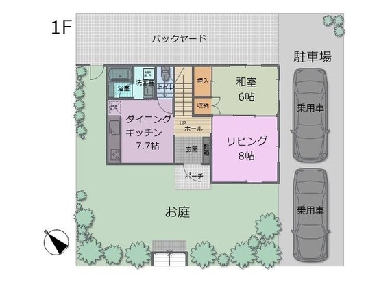 detached 沖縄県那覇市小禄１丁目21-25-1Ｆ