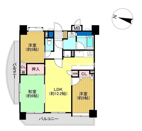 apartment 埼玉県吉川市木売１丁目9-4 クレオメデス101