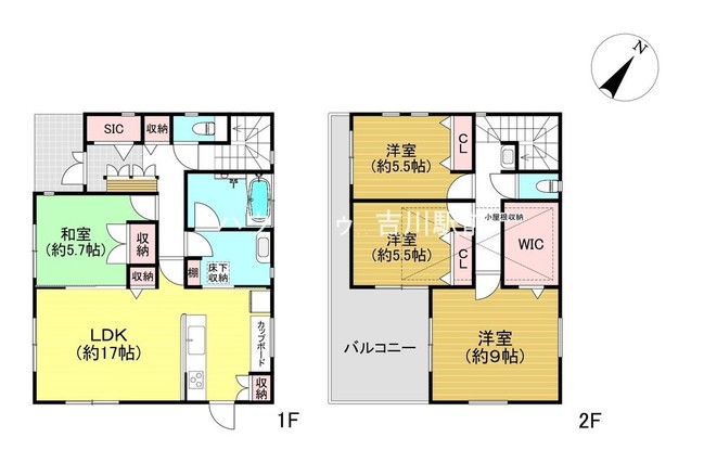 detached 埼玉県吉川市木売１丁目9-4 クレオメデス101