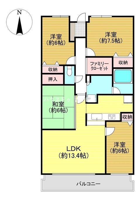 apartment 埼玉県吉川市木売１丁目9-4 クレオメデス101