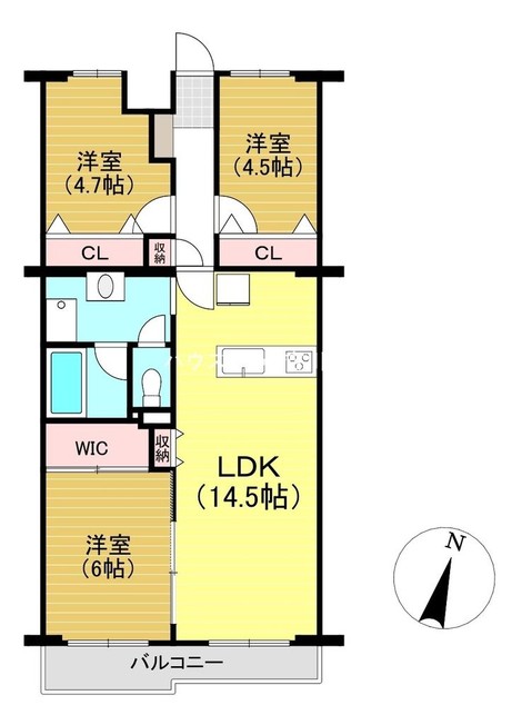 apartment 埼玉県吉川市木売１丁目9-4 クレオメデス101