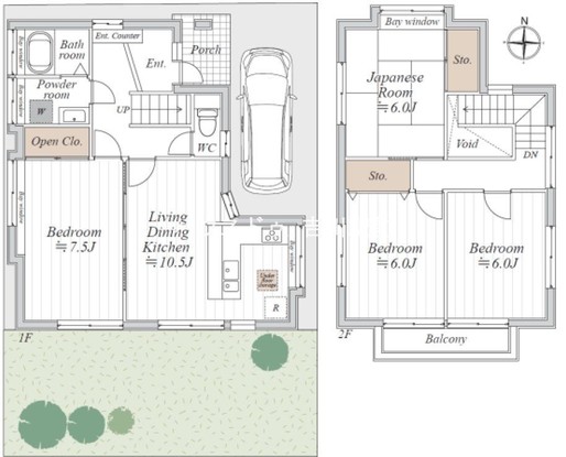 detached 埼玉県吉川市木売１丁目9-4 クレオメデス101