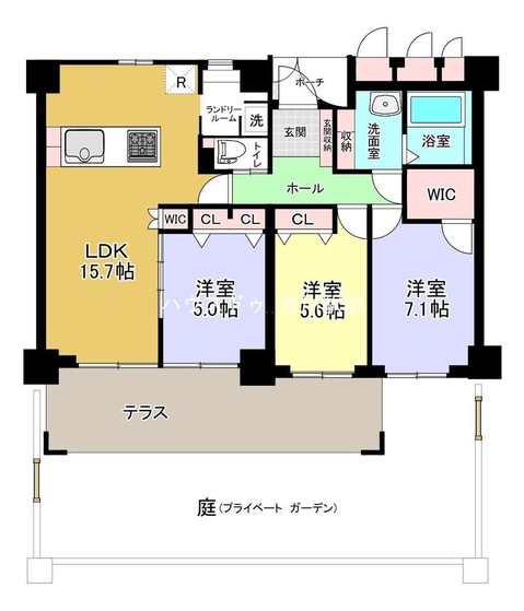 apartment 埼玉県吉川市木売１丁目9-4 クレオメデス101