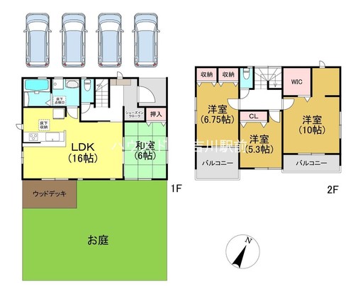 detached 埼玉県吉川市木売１丁目9-4 クレオメデス101