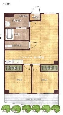 apartment 埼玉県吉川市木売１丁目9-4 クレオメデス101