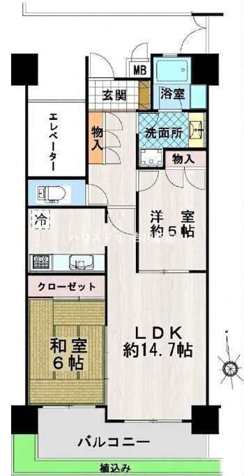 apartment 埼玉県吉川市木売１丁目9-4 クレオメデス101