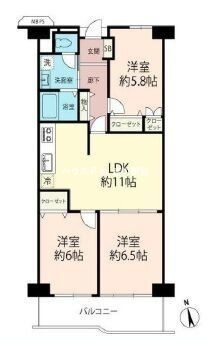 apartment 埼玉県吉川市木売１丁目9-4 クレオメデス101