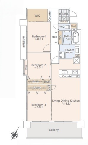 apartment 埼玉県さいたま市大宮区桜木町２丁目902-106 大宮サクラスクエア