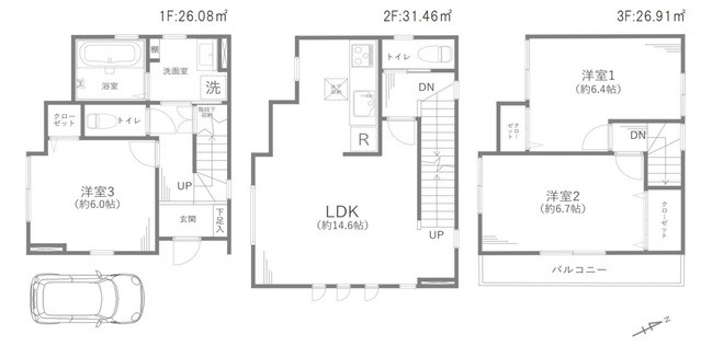 detached 埼玉県さいたま市大宮区桜木町２丁目902-106 大宮サクラスクエア