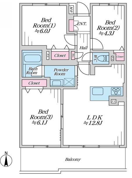 apartment 埼玉県さいたま市大宮区桜木町２丁目902-106 大宮サクラスクエア