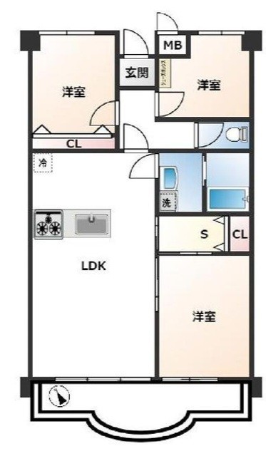 apartment 埼玉県さいたま市大宮区桜木町２丁目902-106 大宮サクラスクエア