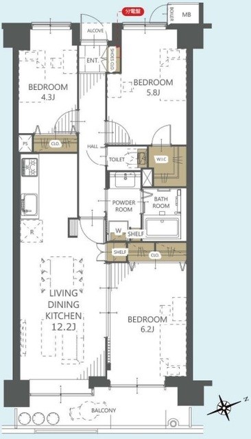 apartment 埼玉県さいたま市大宮区桜木町２丁目902-106 大宮サクラスクエア