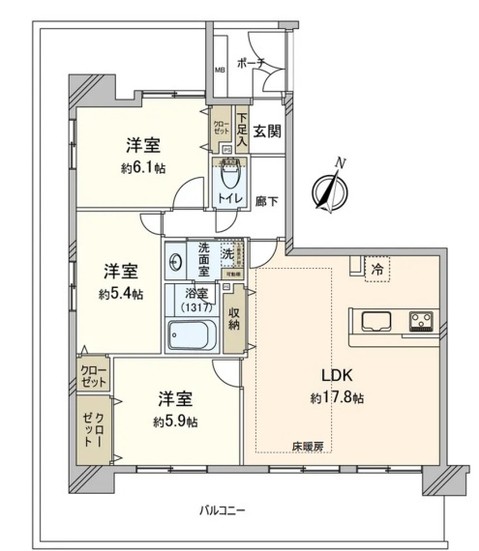 apartment 埼玉県さいたま市大宮区桜木町２丁目902-106 大宮サクラスクエア