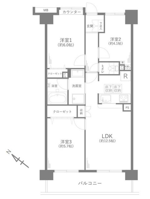 apartment 埼玉県さいたま市大宮区桜木町２丁目902-106 大宮サクラスクエア