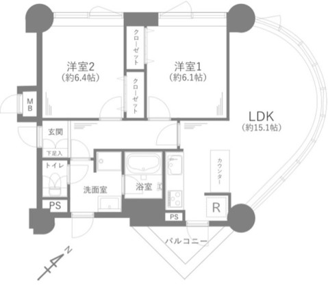 apartment 埼玉県さいたま市大宮区桜木町２丁目902-106 大宮サクラスクエア