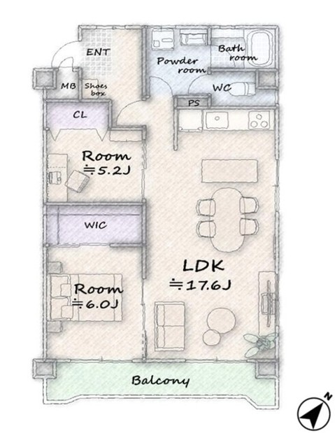 apartment 埼玉県さいたま市大宮区桜木町２丁目902-106 大宮サクラスクエア