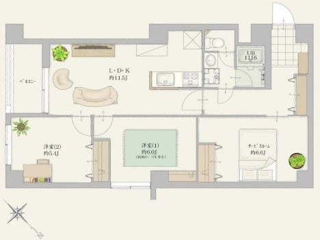 apartment 埼玉県さいたま市大宮区桜木町２丁目902-106 大宮サクラスクエア