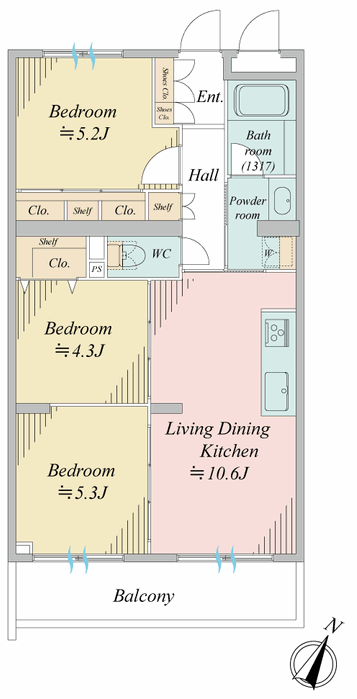 apartment 神奈川県横浜市神奈川区鶴屋町３丁目３２番地１３
