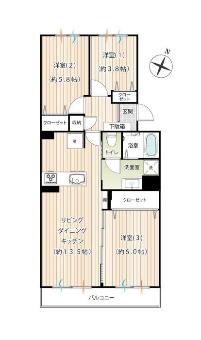 apartment 神奈川県横浜市西区高島２丁目14-17 クレアトール横浜ビル９階