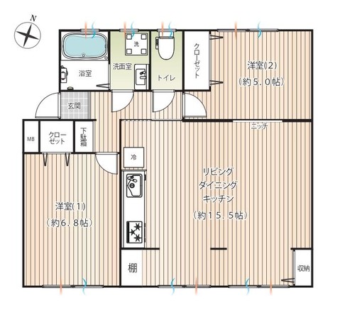 apartment 神奈川県横浜市西区高島２丁目14-17 クレアトール横浜ビル９階