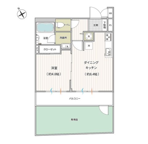 apartment 神奈川県横浜市西区高島２丁目14-17 クレアトール横浜ビル９階