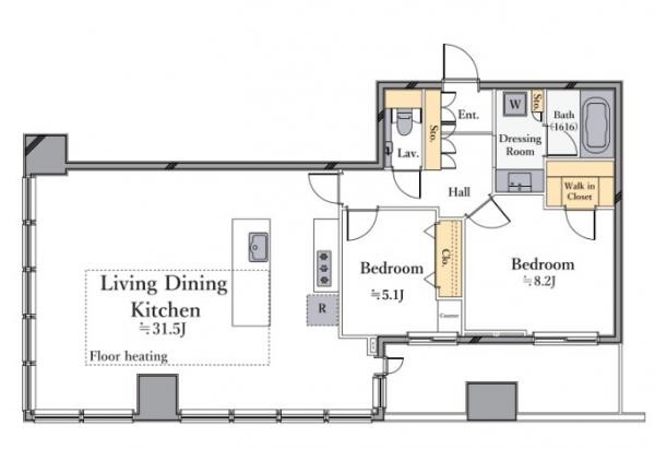 apartment 東京都渋谷区恵比寿４丁目20-3 恵比寿ガーデンプレイスタワー35階