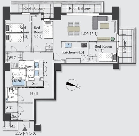 apartment 東京都渋谷区恵比寿４丁目20-3 恵比寿ガーデンプレイスタワー35階
