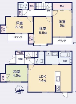 detached 東京都葛飾区東金町１丁目27-6 オランジェテラスⅠ