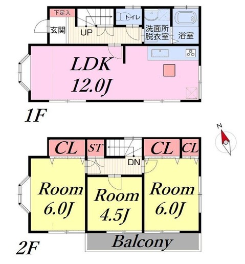 detached 東京都昭島市松原町３丁目6-5 プランシエル1階