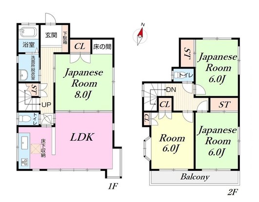 detached 東京都昭島市松原町３丁目6-5 プランシエル1階