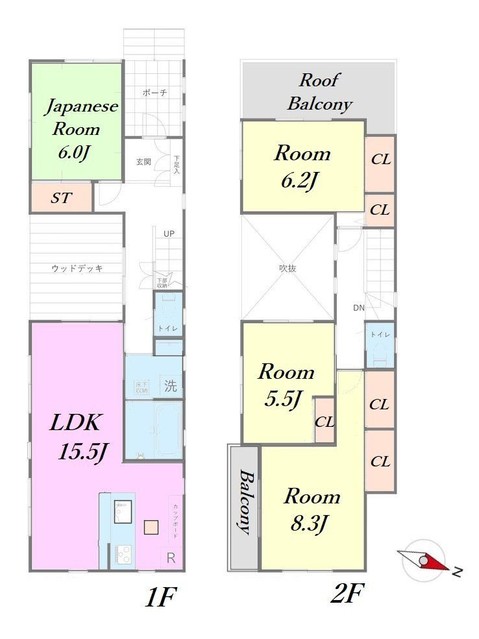 detached 東京都昭島市松原町３丁目6-5 プランシエル1階