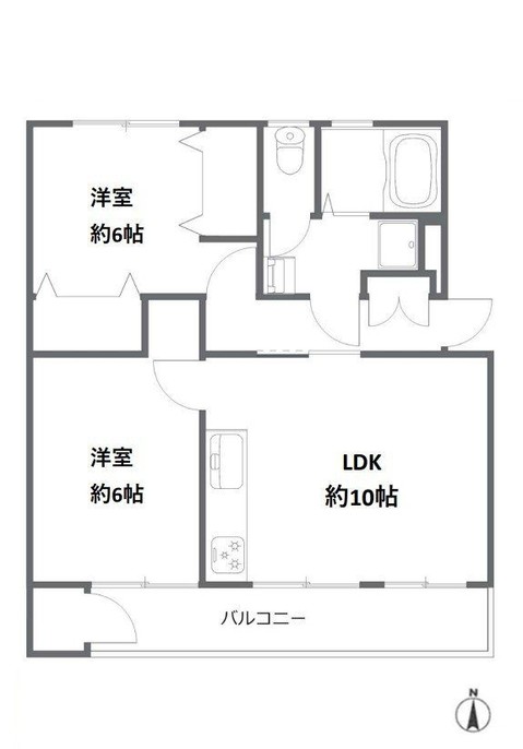 apartment 東京都昭島市松原町３丁目6-5 プランシエル1階