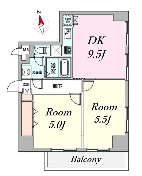 apartment 東京都昭島市松原町３丁目6-5 プランシエル1階