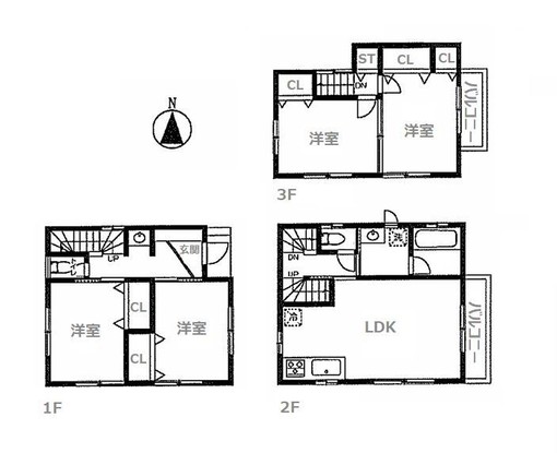 detached 東京都新宿区中落合１丁目1-4-13