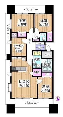 apartment 三重県四日市市浜田町３－１２ 四日市三交ビル