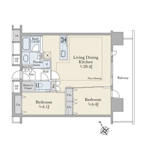 apartment 東京都中央区八重洲１丁目5-20 東京建物八重洲さくら通りビル5階