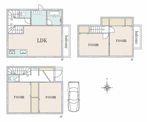 detached 東京都杉並区阿佐谷北４丁目20-7 アルファコート1階