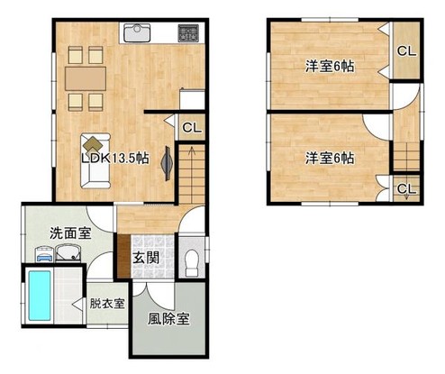 detached 石川県野々市市御経塚５丁目
地図を見る