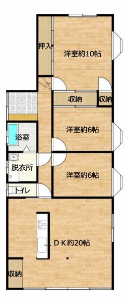detached 熊本県熊本市中央区帯山６丁目3番37号 ペアレンツ坂本２－A