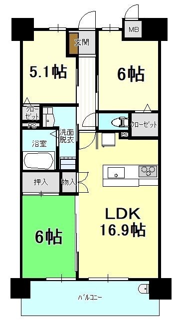 apartment 愛媛県松山市山越１丁目
地図を見る