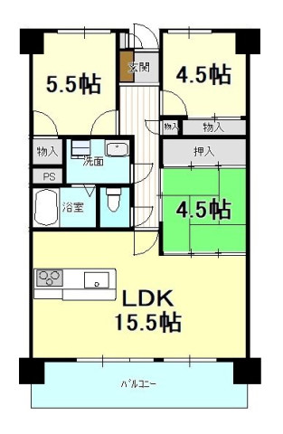 apartment 愛媛県松山市安城寺町
地図を見る