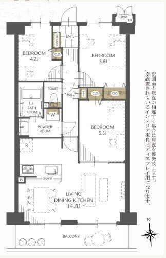 apartment 埼玉県ふじみ野市霞ケ丘１丁目2-27 ココネ上福岡1F