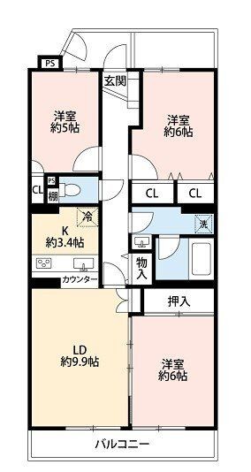 apartment 埼玉県ふじみ野市霞ケ丘１丁目2-27 ココネ上福岡1F